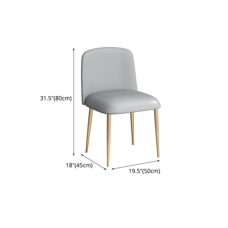 Luxury 1/2/5 Pieces Dining Set Sintered Stone Dining Table with Leather Chairs