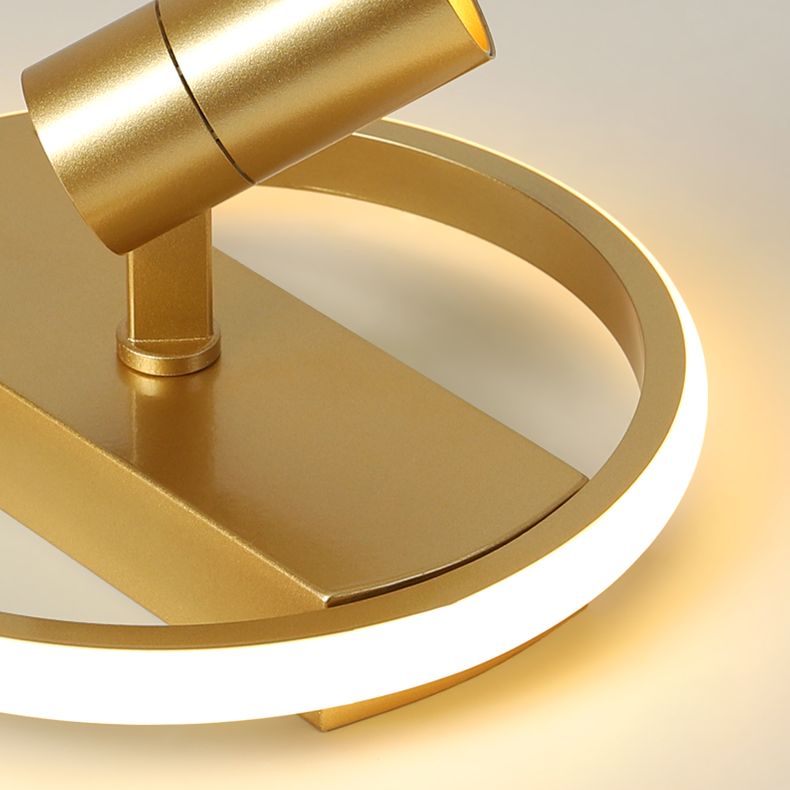 Nieuwe moderne LED flush plafond lampen Aluminium Flush Mount lamp met 1 Spotlight