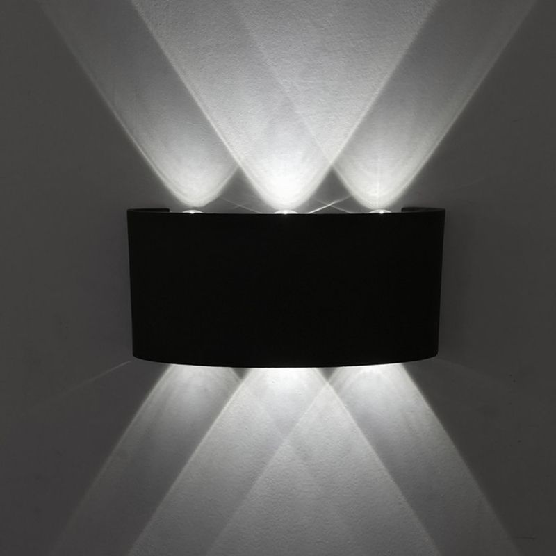 Multi Lights Wall Mount Light LED Wall Light with Metal Shade for Outdoor