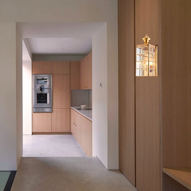 Rechteckiges Wohnzimmer Wandleuchter traditionelles Metall 1/2-Bulb-Messingwandmontageleuchte