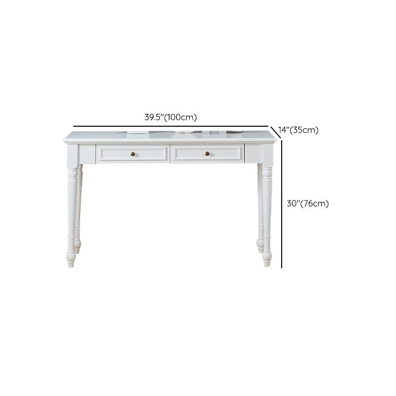 Modern Rectangular Console Table Wooden Console Sofa Table for Home
