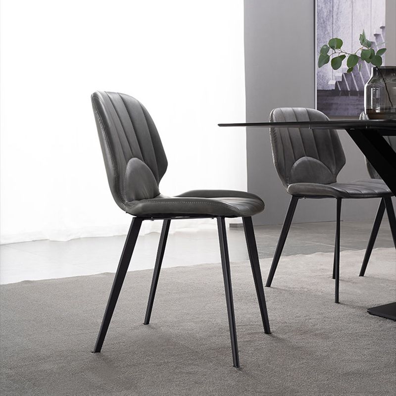 Modern Style Black Sintered Stone Dining Table Set Rectangle 1/4/5 Pieces Dining Set