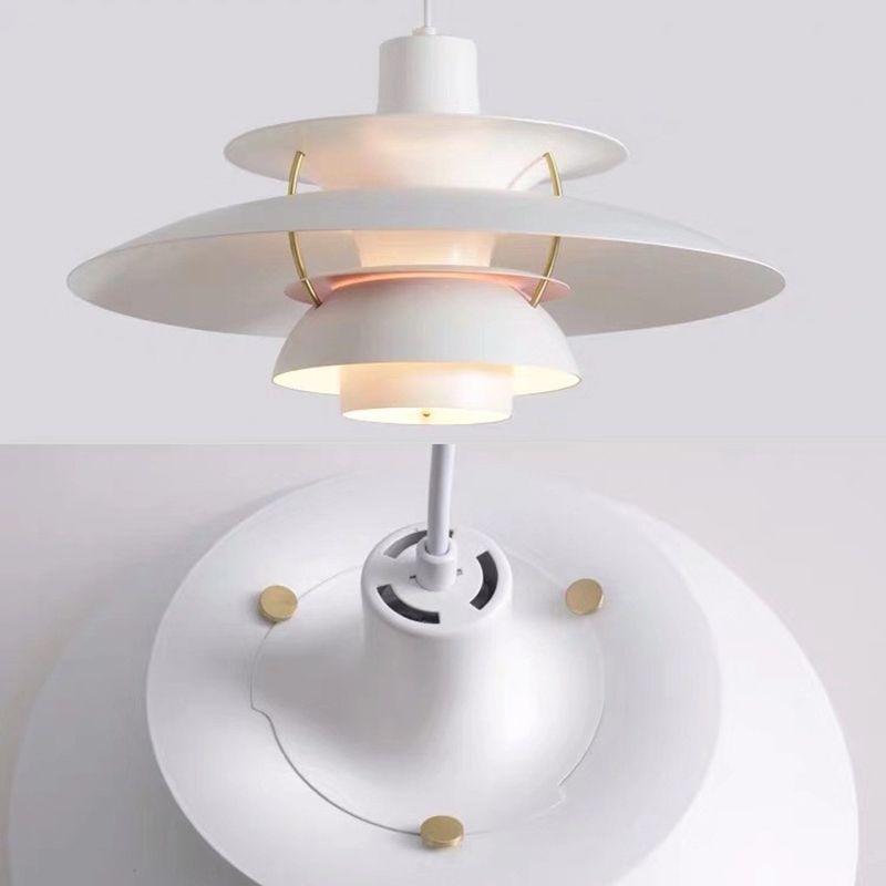 Aluminium nordique multi-couleurs en option en aluminium Light Light 1-Light Minimism Lighting Forwing For Restaurant Cafe Shop