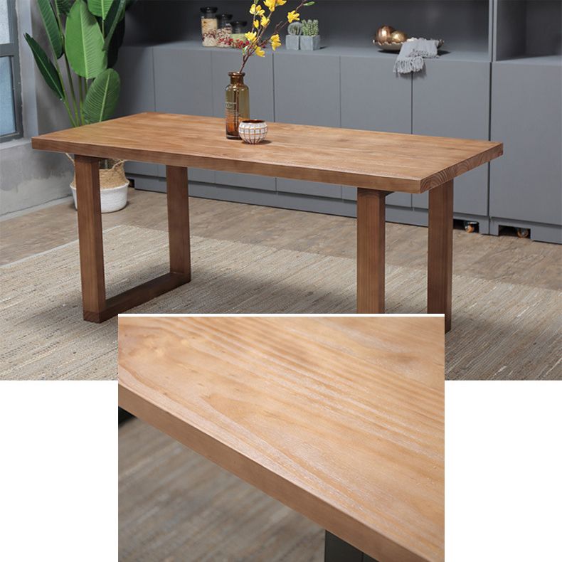 Modern Kitchen Wooden Dining Furniture Set with Rectangle Table Formal Dining¬†Room¬†Table¬†Set
