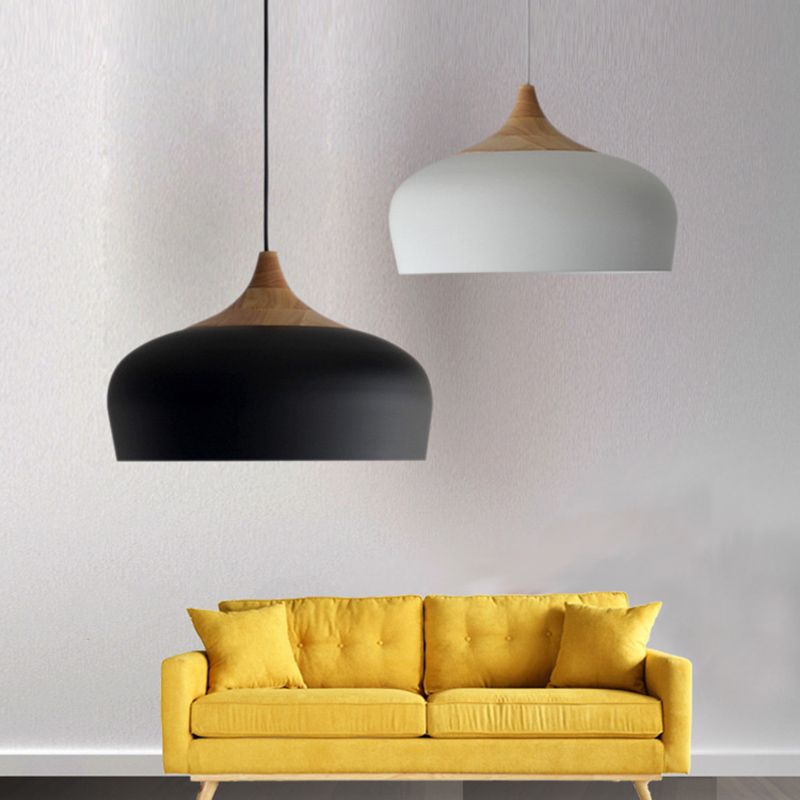 Forme géométrique Métal Hanging Light Style moderne 1 Light Hanging Light Mount Fixtures