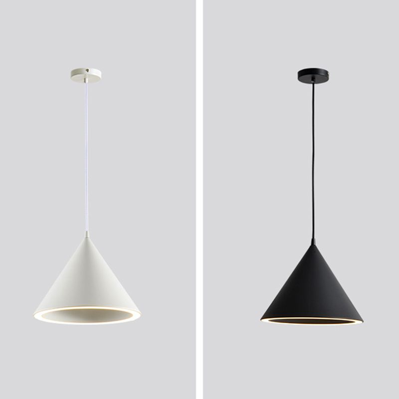 Metallkegel hängende Anhänger Lichter moderner Esszimmer Down Lighting Anhänger