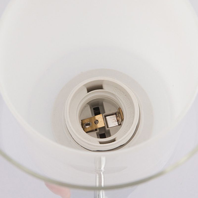 Modern Vanity Lighting Dolphin Wall Light Fixture in White for Bathroom