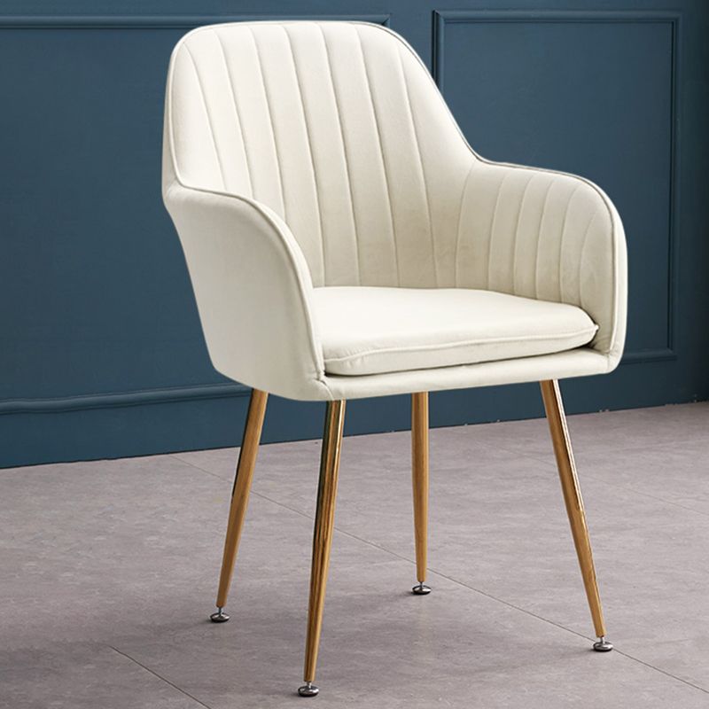 Armless Desk Chair No Distressing Ergonomic Modern Office Chair