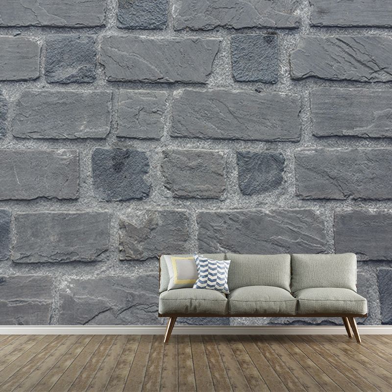 Industrial Brick Wall Mural Wallpaper Horizontal Photography Living Room Wall Art