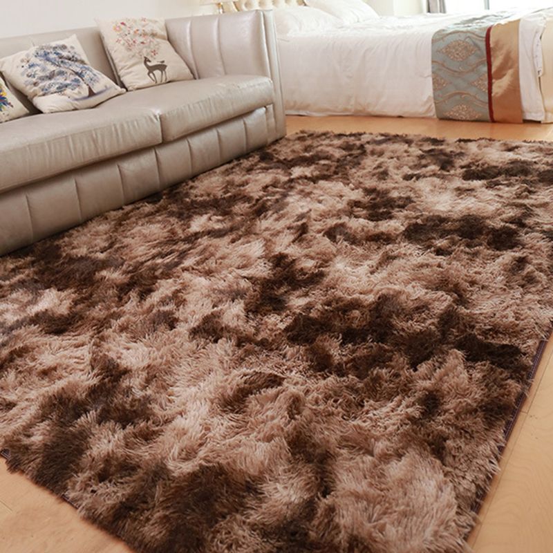 Einfachheit Home Dekoration Teppichkrawatte Shag Teppich Polyester Nicht rutschfest