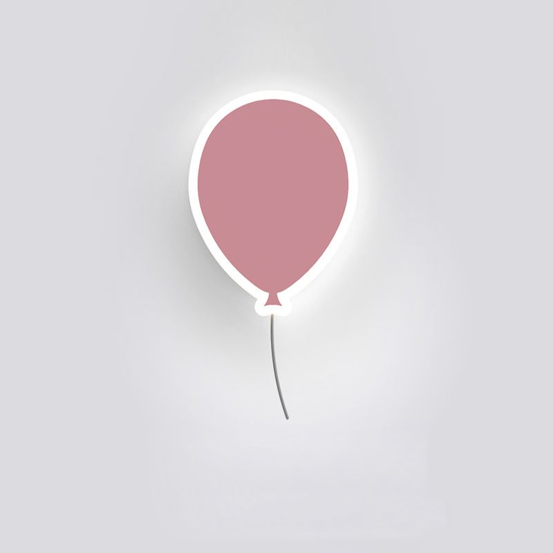 Cloud Shape Acrylic Wall Sconce LED Cartoon Children Bedroom Wall Light