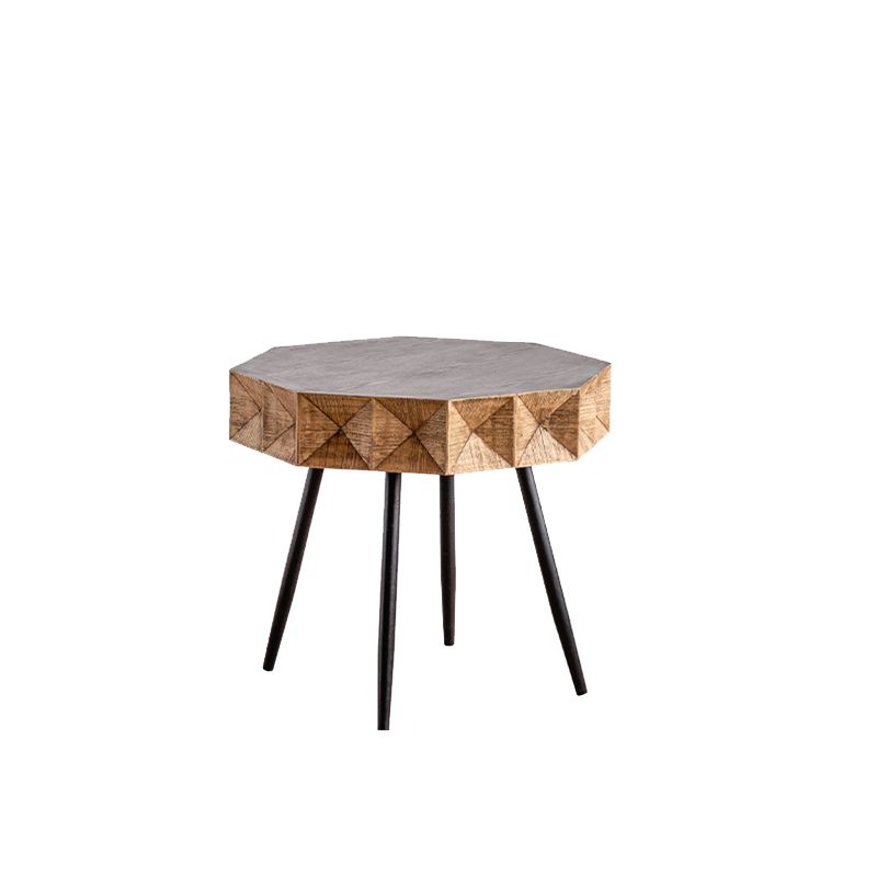 French Country Side Table Fully Assembled Accent Side Table for Bedroom