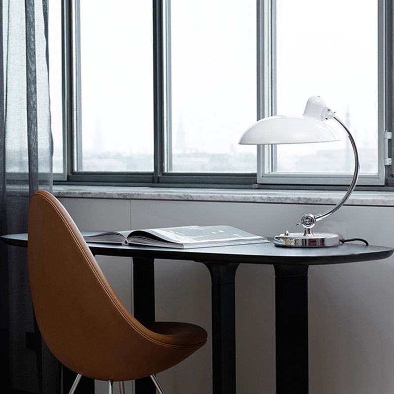 Moderne creatieve 1-licht tafellamp metalen koepel licht licht voor woonkamer