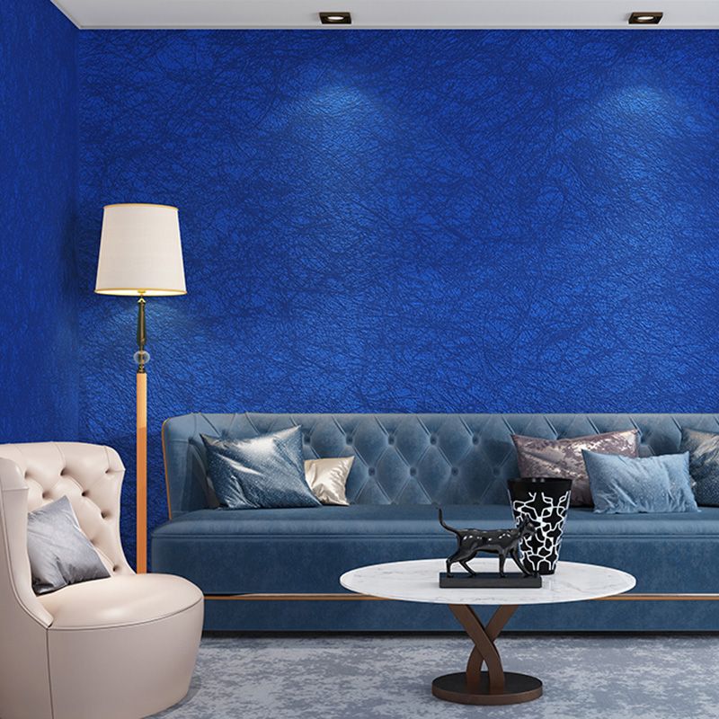 Waterproof Natural Silk Wall Decor Non-Woven Fabric Contemporary Wallpaper for Bedroom