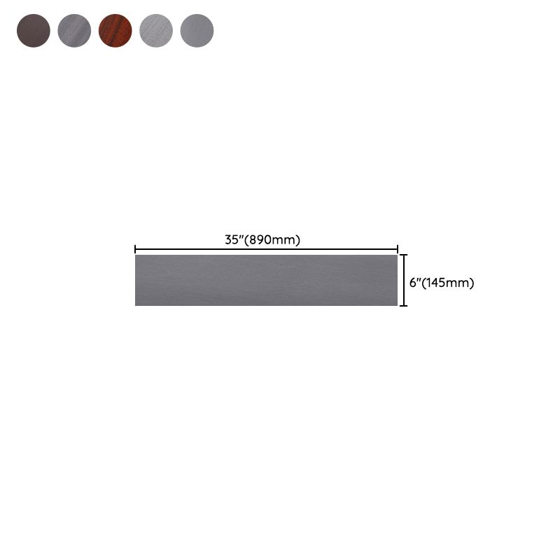 Modern Style Wood Flooring Scratch Resistant Rectangle Nail Wood Flooring