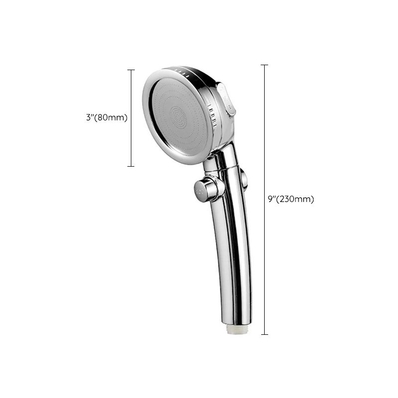 Contemporary 3 Settings Shower Head Combo Round Shower Combo