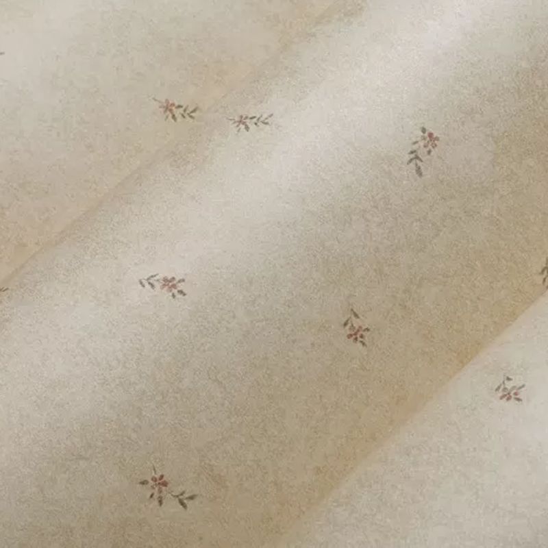 Country Wall Decor Fresh and Pure Tiny Flower Pattern Non-pasted Wallpaper, 31'L x 20.5"W