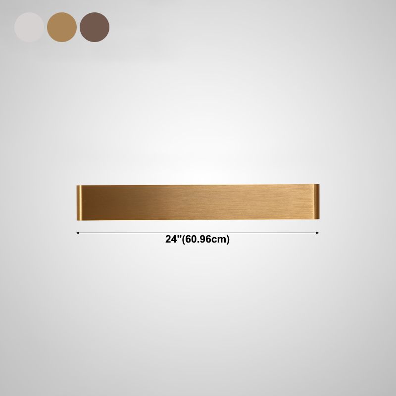 Square Shape Metal Wall Light Modern Style 1 Light Wall Mount Light Fixture