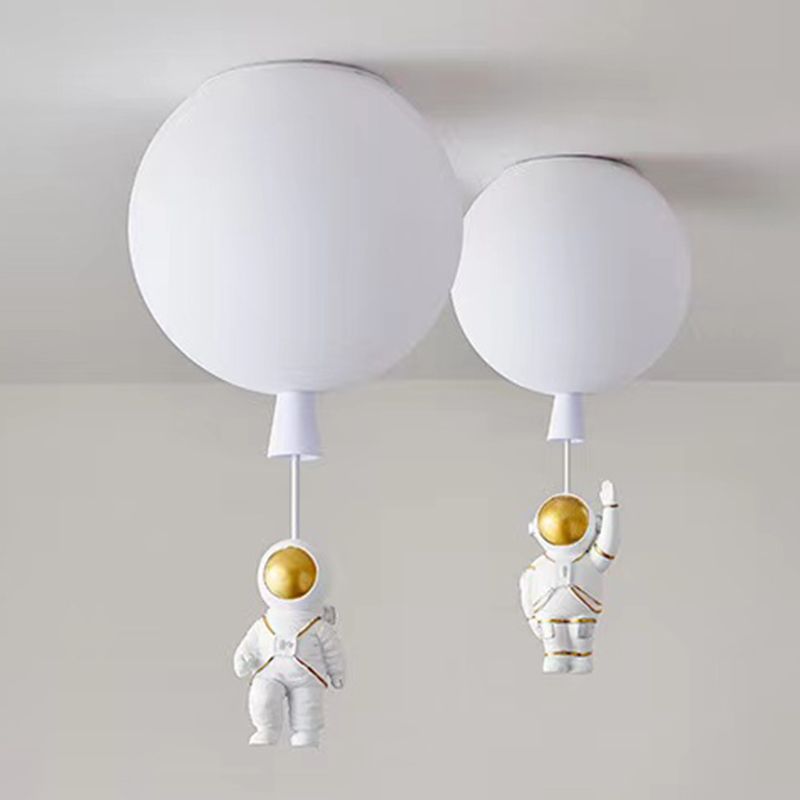 Contemporary Ceiling Lamp Acrylic Shade Flush Mount Light Fixture