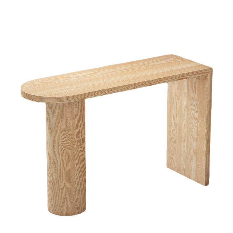 Modern Wood Bar Counter Table Freeform Bar Counter Table for Home Use