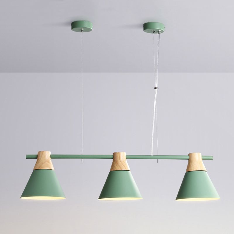 Contemporary Island Light Colorful Hanging Lighting Fixture for Dining Room