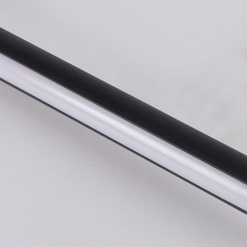 Accesorios de iluminación lineal modernos Luz de techo colgante de metal