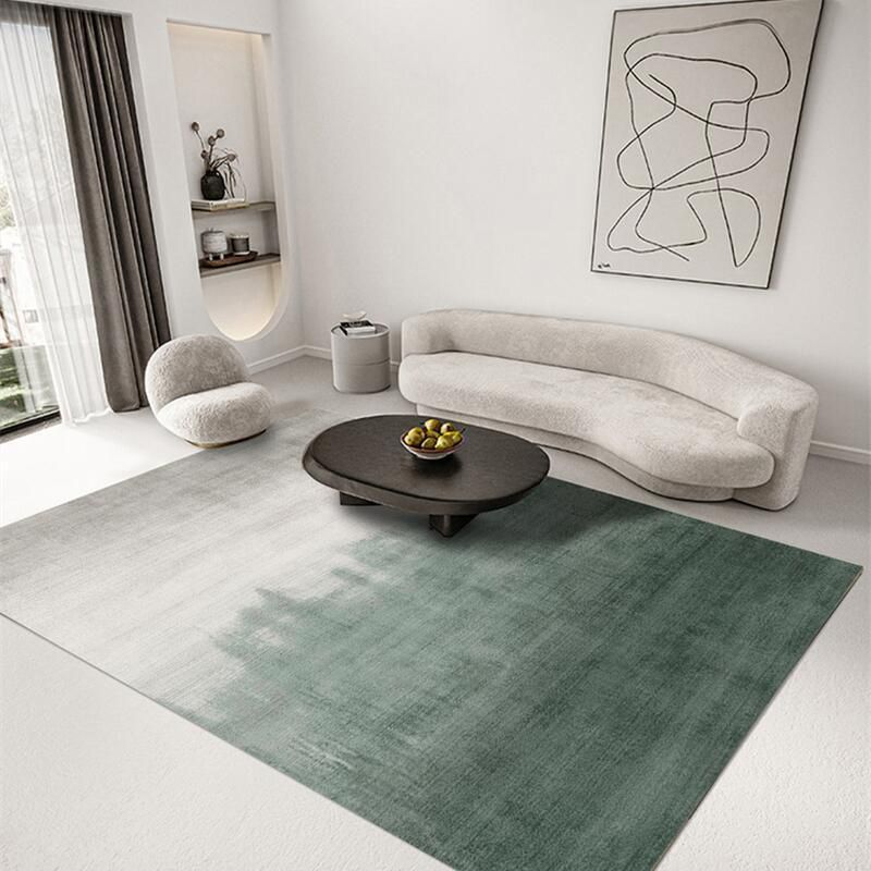 Modern Graphic Carpet Gold Polyester Area Carpet Washable Carpet for Home Decor