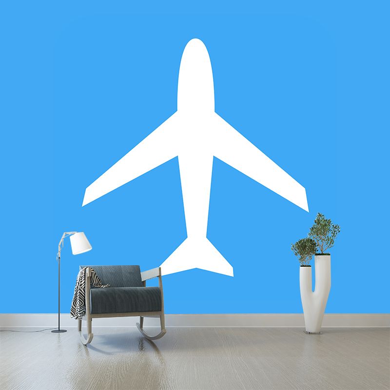 Aircraft Mural Wallpaper for Children's Room Wall Decor, Made to Measure