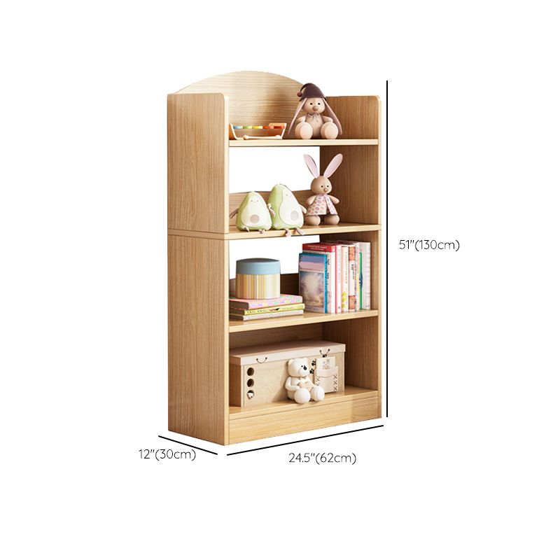 Contemporary Wood Chest Rectangle with Doors Side Cabinet with Shelves