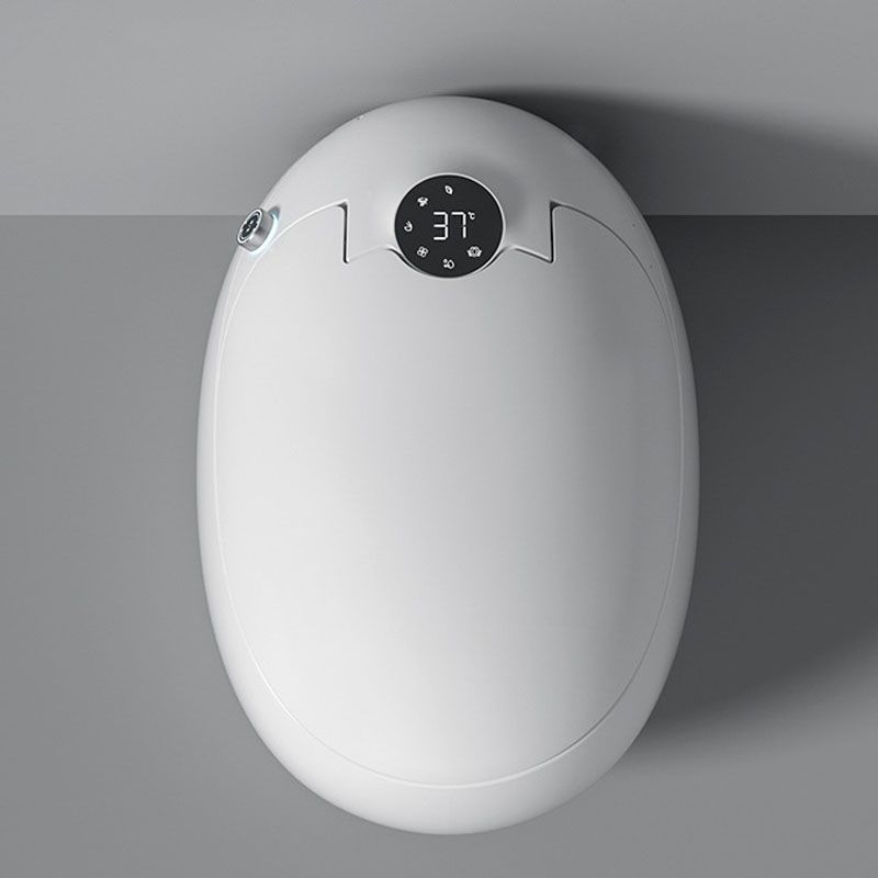 Modern Siphon Jet Flush Toilet Colonial White Heated Seat Urine Toilet with Toilet Seat
