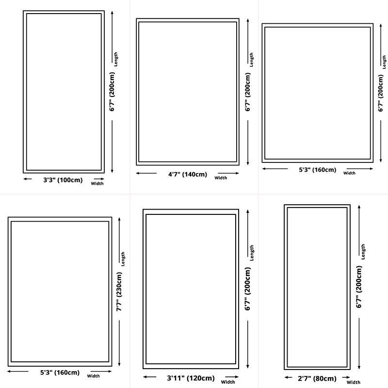 Trendy Geometric Pattern Area Rug Modern Comfort Rectangle Carpet Polyester Easy Care Area Carpet for Living Room