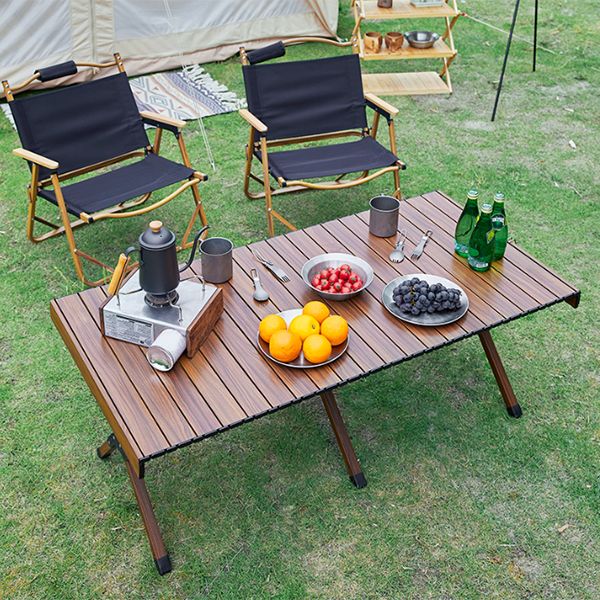 Rectangle Foldable Camping Table Industrial Aluminum Camping Table