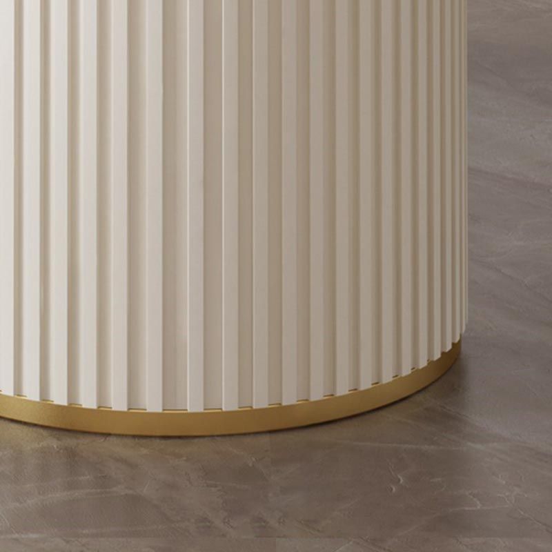 Traditional Luxury Dining Table with White Marble Oval Dining Table for Home