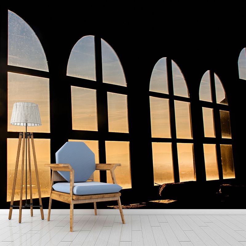 Photography Construction Mural Wallpaper Mildew Resistant Bedroom Decoration