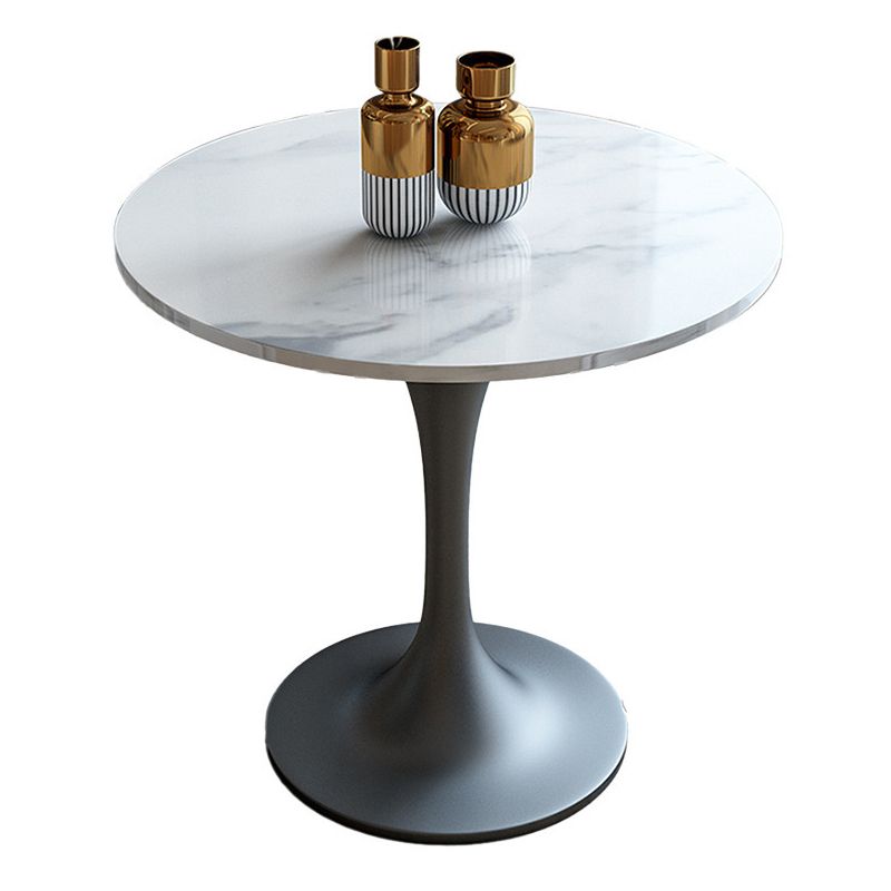 Modern Round Dining Table Artificial Marble Tulip Table for Dining Room