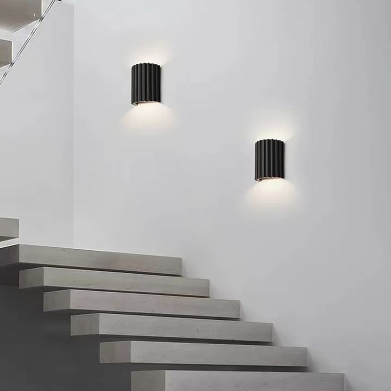 Modernism 2-Light Polished Finish Wall Mounted Sconce LED Wall Light