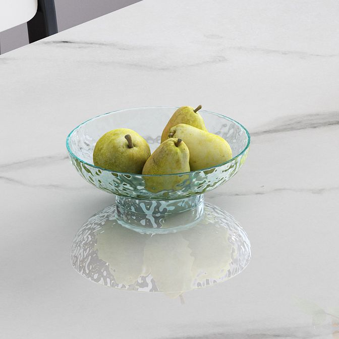 Modern Round Stone Top Dining Table Extendable for Small Spaces with Storage