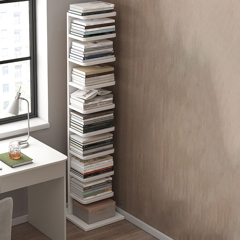 13.78"W Bookshelf Contemporary Style Bookcase for Home and Office