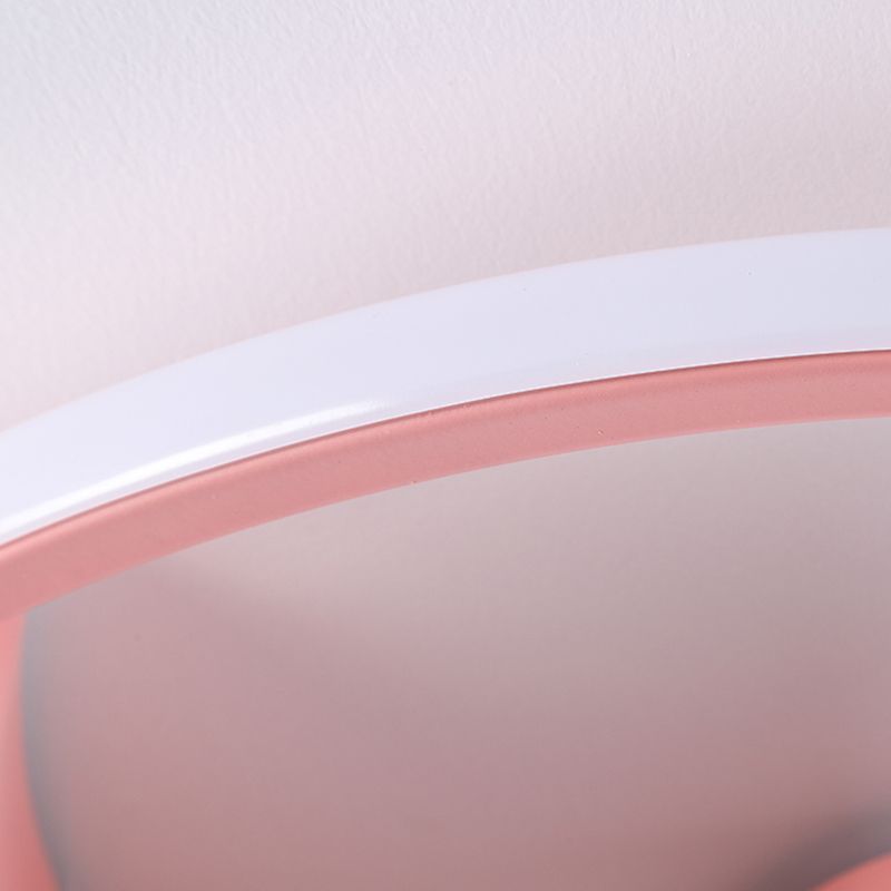 Children's room Flushmount Light Girl Bedroom Kindergarten Aisle Olphin Butterfly Cute Cartoon Creative Pink Eye Protection Lamps