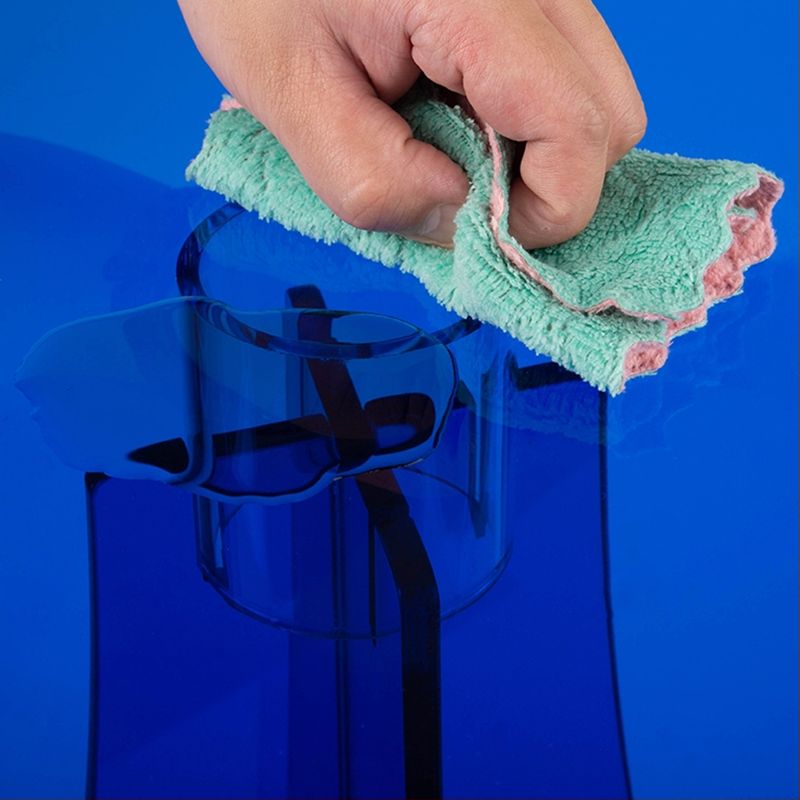 Modernistic Plastic Accent Side Table Round 3 Legs Living Room Corner Table