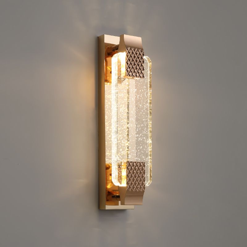 Modern Style Wall Lamp LED Wall Mount Lamp with Crystal Shade for Bedroom