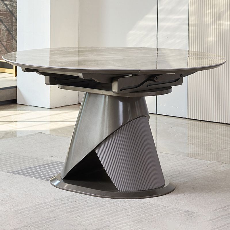 Contemporary Dining Set Stone 1/2/5/7 Pieces Dining Turntable Furniture for Home