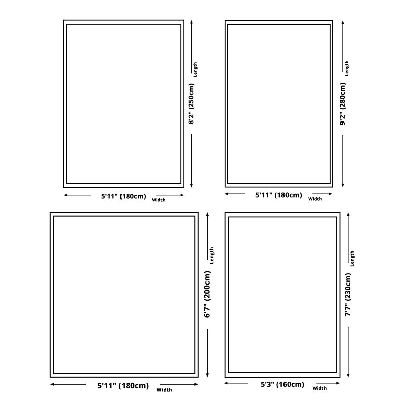 Stylish Triangle Pattern Rug Funky Modern Carpet Polyester Stain Resistant Rug for Living Room