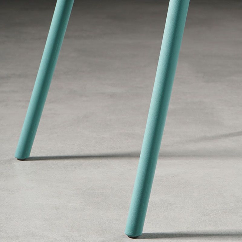 Eigentijdse stijl keuken plastic stoelen eetarmloze open achterkant stoel