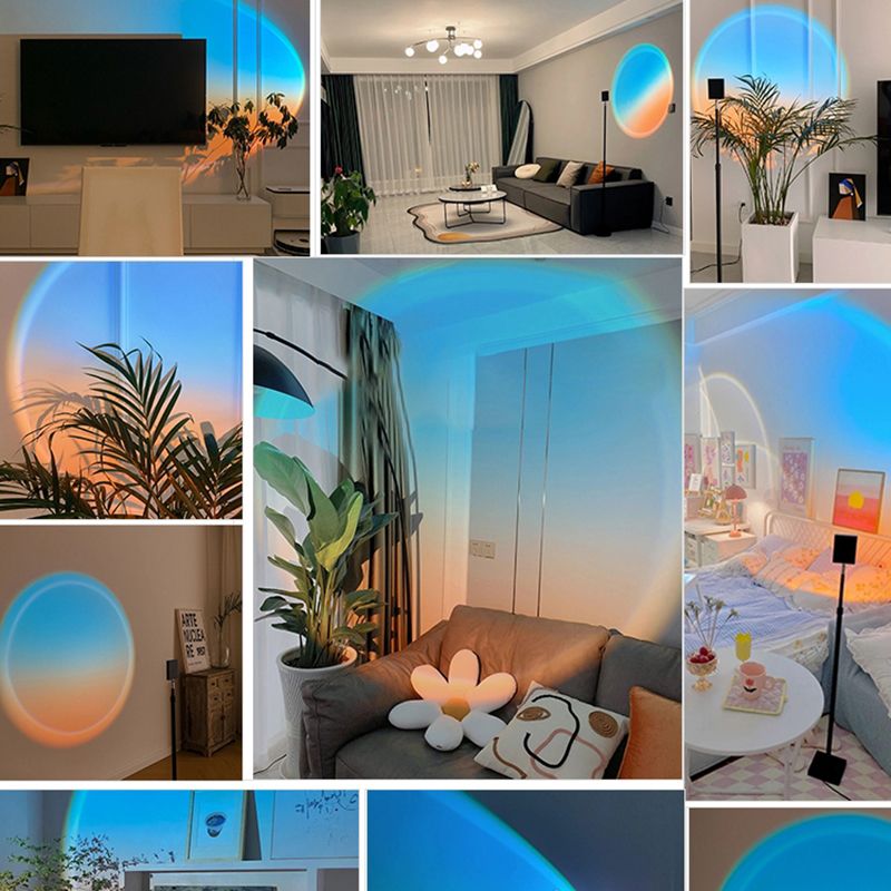 Metal Square Wall Lighting Contemporary Style 1 Light Wall Light Fixture