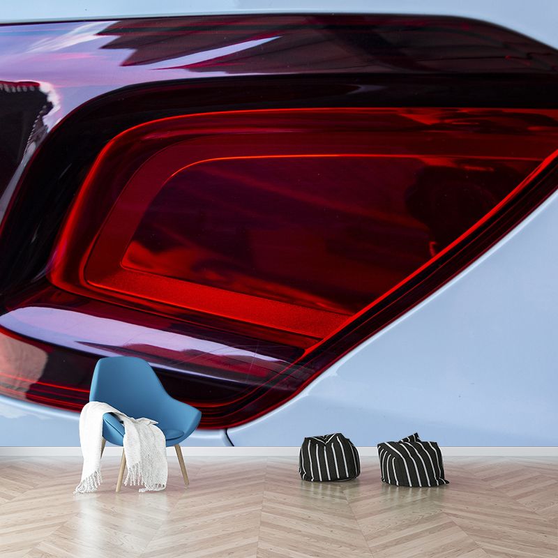 Modern Style Car Mural Personalized Size Wall Covering for Boys Bedroom