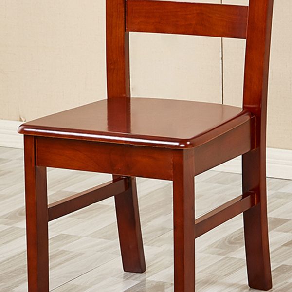 Silla de comedor tradicional silla de comedor de madera con 4 patas para uso doméstico