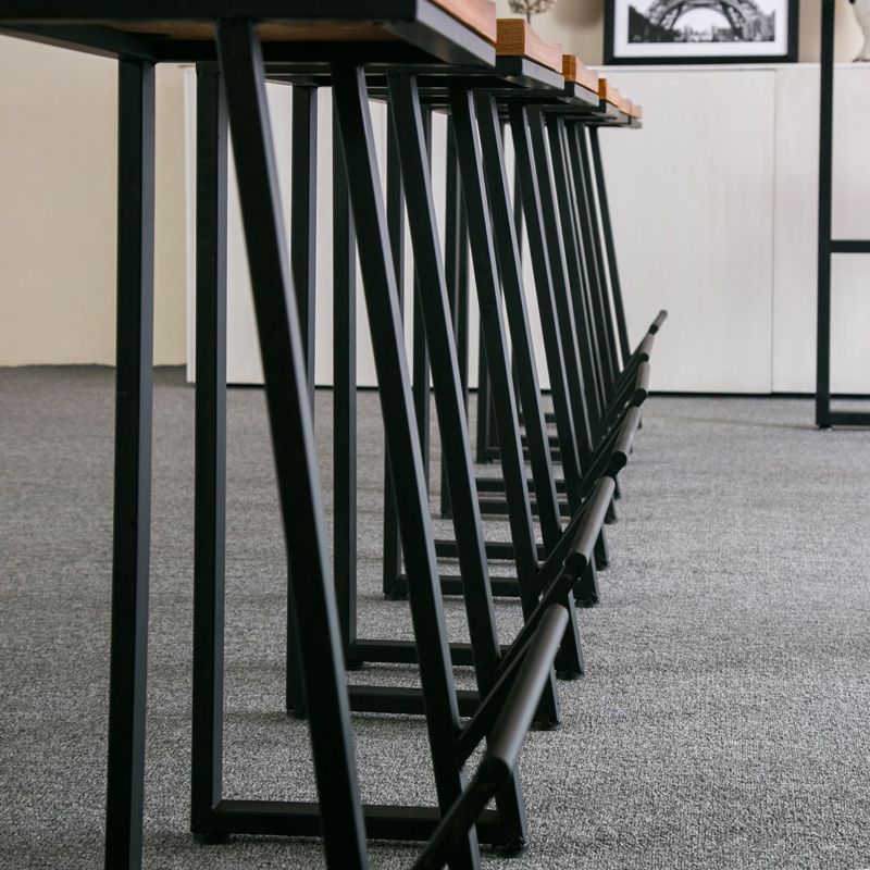 Solid Wood Table and Stool Set 1/2/7 Pieces Counter Height Pub Set