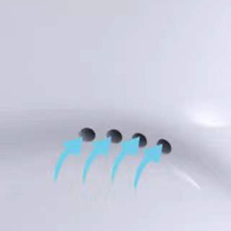Contemporary All-In-One Flush Toilet Floor Mount Urine Toilet with Seat for Washroom