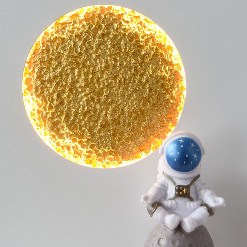 Metal Geometric Wall Lighting Kid 1-Light Wall Mount Light Fixture (Decoration Included)